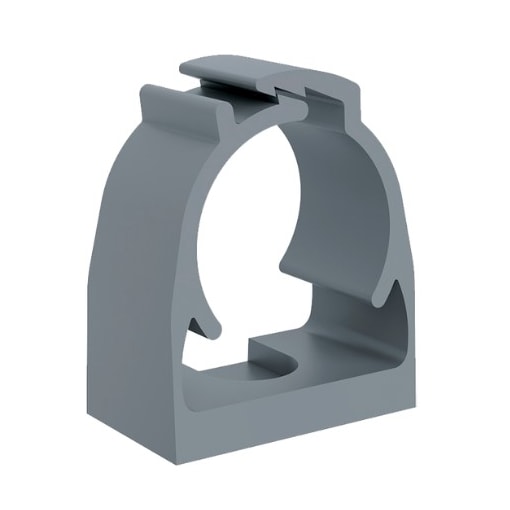 Abraçadeira Condulete PVC 3/4'' Cinza Konextop Abraçadeira Condulete PVC 3/4'' Cinza Konextop