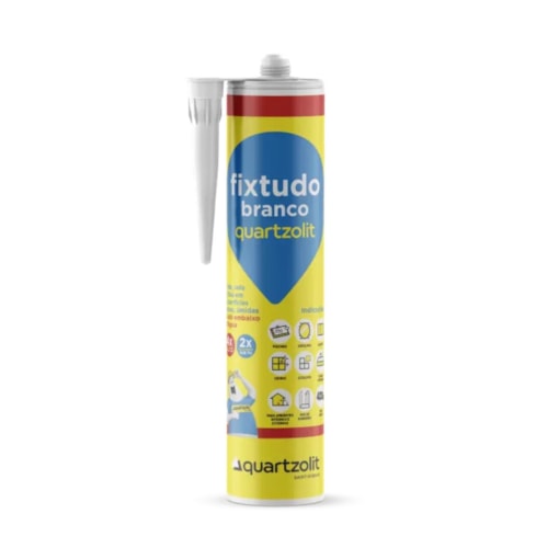 ADESIVO FIXTUDO BRANCO 400G QUARTZOLIT ADESIVO FIXTUDO BRANCO 400G QUARTZOLIT