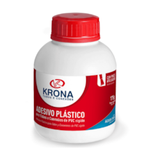 Adesivo Plástico PVC com Pincel Aplicador 175g Krona Adesivo Plástico PVC com Pincel Aplicador 175g Krona