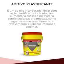 ADITIVO PLASTIFICANTE 3,6 LITROS QUARTZOLIT ADITIVO PLASTIFICANTE 3,6 LITROS QUARTZOLIT