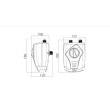 Aquecedor Versátil 127V 5500W Lorenzetti  Aquecedor Versátil 127V 5500W Lorenzetti