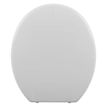 Assento Sanitário Oval Almofadado Branco Astra Assento Sanitário Oval Almofadado Branco Astra