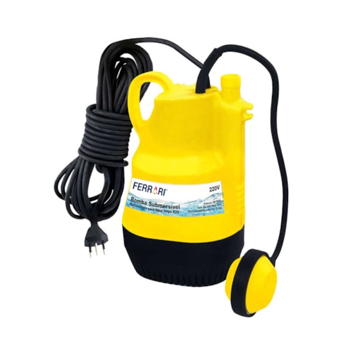 Bomba D’Água Submersa Multi Estágio H2O 3/4CV 220V Ferrari Bomba D’Água Submersa Multi Estágio H2O 3/4CV 220V Ferrari