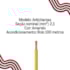 Cabo Flexível Amarelo 2,5mm 750v Rolo 100 Metros CObrecom/Megatron Cabo Flexível Amarelo 2,5mm 750v Rolo 100 Metros CObrecom/Megatron