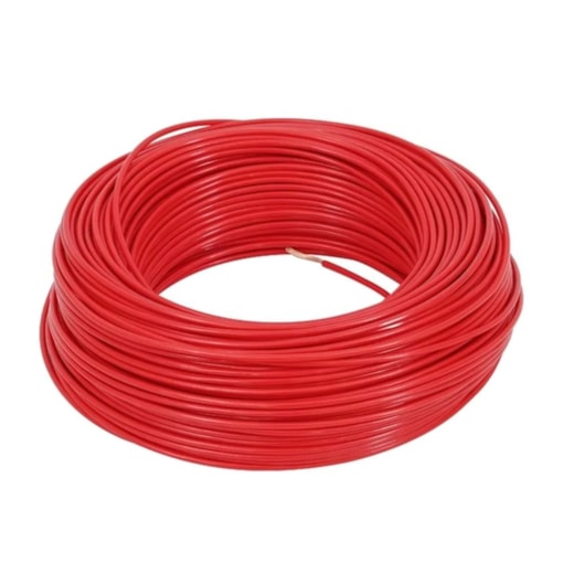 Cabo Flexível Vermelho 1,5mm 750v Rolo 100 Metros Cobrecom/Megatron Cabo Flexível Vermelho 1,5mm 750v Rolo 100 Metros Cobrecom/Megatron