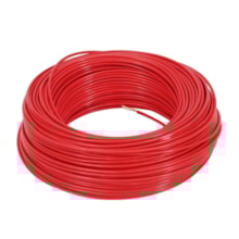 Cabo Flexível Vermelho 2,5mm 750v Rolo 100 Metros Cobrecom/Megatron Cabo Flexível Vermelho 2,5mm 750v Rolo 100 Metros Cobrecom/Megatron