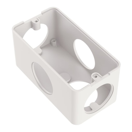 Caixa Condulete PVC 5 Entradas 1/2'' - 3/4'' Branco Konextop Caixa Condulete PVC 5 Entradas 1/2'' - 3/4'' Branco Konextop