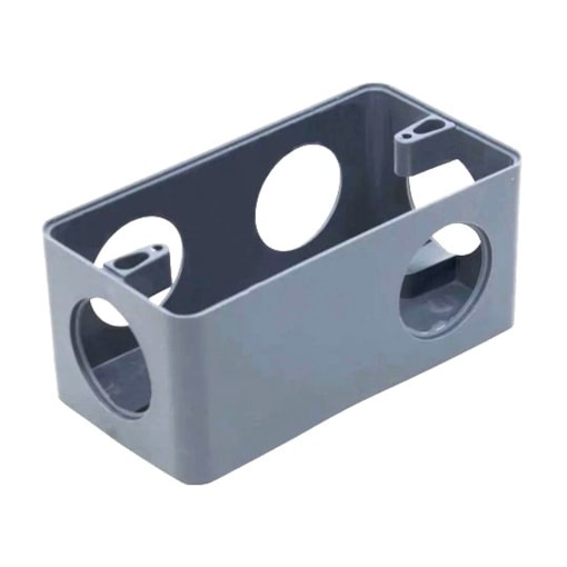 Caixa Condulete PVC 6 Entradas 1'' Cinza Konextop Caixa Condulete PVC 6 Entradas 1'' Cinza Konextop