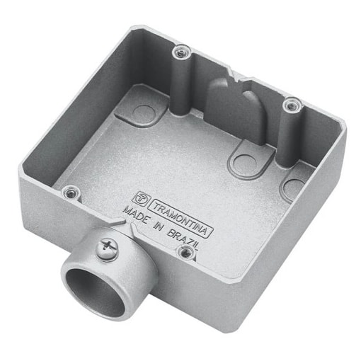 Caixa Derivação Dupla ED s/ Rosca 3/4'' 56111042 Tramontina Caixa Derivação Dupla ED s/ Rosca 3/4'' 56111042 Tramontina