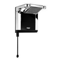Chuveiro Acqua Star Ultra Preto/Cromado 220V 7800W Lorenzetti Chuveiro Acqua Star Ultra Preto/Cromado 220V 7800W Lorenzetti