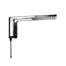 Chuveiro Acqua Storm Ultra Preto/Cromado 127V 5500W Lorenzetti Chuveiro Acqua Storm Ultra Preto/Cromado 127V 5500W Lorenzetti