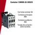 Contator 09A 220V CWM9-10-30D23 Weg