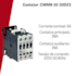 Contator 09A 220V CWM9-10-30D23 Weg Contator 09A 220V CWM9-10-30D23 Weg