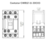 Contator 12A 24V DC CWB12-11-30C03 Weg Contator 12A 24V DC CWB12-11-30C03 Weg