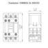 Contator 25A 24V DC CWB25-11-30C03 Weg