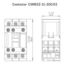 Contator 32A 24V DC CWB32-11-30C03 Weg Contator 32A 24V DC CWB32-11-30C03 Weg