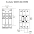 Contator 95A 220V CWB95-11-30D23 Weg Contator 95A 220V CWB95-11-30D23 Weg