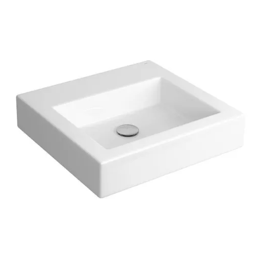 Cuba Apoio Quadrada 430mm L.737.17 Branco Deca Cuba Apoio Quadrada 430mm L.737.17 Branco Deca