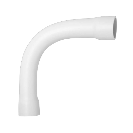 Curva Condulete PVC Encaixe 1/2'' Branco Konextop Curva Condulete PVC Encaixe 1/2'' Branco Konextop