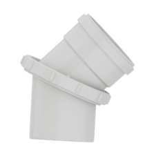 Curvar Esgoto 45° 100mm Tigre Curvar Esgoto 45° 100mm Tigre