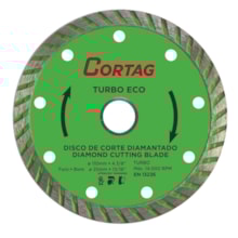 Disco Corte Diamantado Turbo Eco Cortag