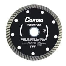Disco Corte Diamantado Turbo Flex Cortag 