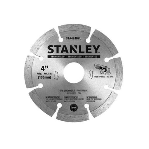 Disco Diamantado 4'' (102mm) Stanley
