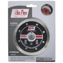 Disco Diamantado Contínuo 105x20x7mm Disflex Disco Diamantado Contínuo 105x20x7mm Disflex