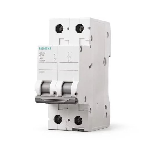 Disjuntor 5SL1 Bipolar 50A Curva C Siemens Disjuntor 5SL1 Bipolar 50A Curva C Siemens