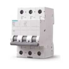 Disjuntor 5SL1 Tripolar 20A Curva C Siemens Disjuntor 5SL1 Tripolar 20A Curva C Siemens
