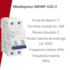 Disjuntor Bipolar MDWP 63A 5ka Curva C Weg Disjuntor Bipolar MDWP 63A 5ka Curva C Weg
