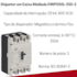 Disjuntor Caixa Moldada 3P 250A 20kA RDWS250L Weg