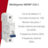 Disjuntor Unipolar MDWP 10A 5ka Curva C Weg  Disjuntor Unipolar MDWP 10A 5ka Curva C Weg