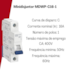 Disjuntor Unipolar MDWP 16A 5ka Curva C Weg  Disjuntor Unipolar MDWP 16A 5ka Curva C Weg