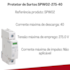 Dispositivo de Proteção Contra Surtos SPW02-275-40KA Weg  Dispositivo de Proteção Contra Surtos SPW02-275-40KA Weg