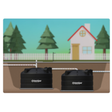 Filtro Anaeróbio 5000L Tecnipar Filtro Anaeróbio 5000L Tecnipar