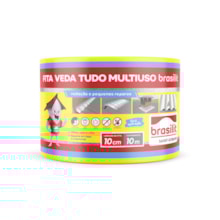 FITA VEDA TUDO MULTIUSO BRASILIT 10CM FITA VEDA TUDO MULTIUSO BRASILIT 10CM