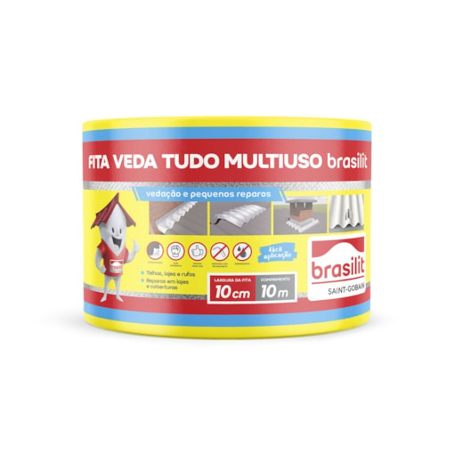 FITA VEDA TUDO MULTIUSO BRASILIT 10CM