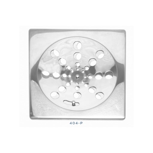 Grelha Ralo Inox Quadrada s/ Caixilho 15cm Nova Orion Grelha Ralo Inox Quadrada s/ Caixilho 15cm Nova Orion