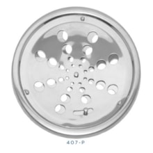 Grelha Ralo Inox Redonda c/ Caixilho 15cm Nova Orion Grelha Ralo Inox Redonda c/ Caixilho 15cm Nova Orion