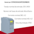 Inversor de Frequência 4,2A 1CV 200-240V CFW300 Weg