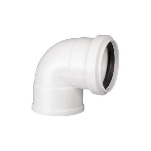 Joelho 90° Esgoto com Anel 40mm Krona Joelho 90° Esgoto com Anel 40mm Krona