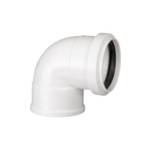 Joelho 90° Esgoto com Anel 40mm Krona Joelho 90° Esgoto com Anel 40mm Krona