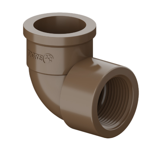 Joelho com Rosca Soldável 90° 3/4''x25mm Tigre Joelho com Rosca Soldável 90° 3/4''x25mm Tigre