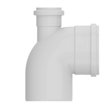 Joelho com Visita Esgoto 90° 100x50mm Tigre Joelho com Visita Esgoto 90° 100x50mm Tigre