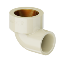 Joelho de Transição 90° 22mm x 3/4'' Tigre  Joelho de Transição 90° 22mm x 3/4'' Tigre