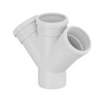 Junção Dupla Esgoto 100x100x100mm Tigre Junção Dupla Esgoto 100x100x100mm Tigre