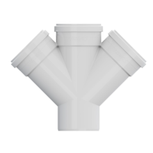 Junção Dupla Esgoto 100x100x100mm Tigre Junção Dupla Esgoto 100x100x100mm Tigre