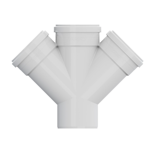 Junção Dupla Esgoto 100x100x100mm Tigre Junção Dupla Esgoto 100x100x100mm Tigre