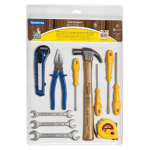 Kit de Ferramentas 11 Peças 43409104 Tramontina  Kit de Ferramentas 11 Peças 43409104 Tramontina